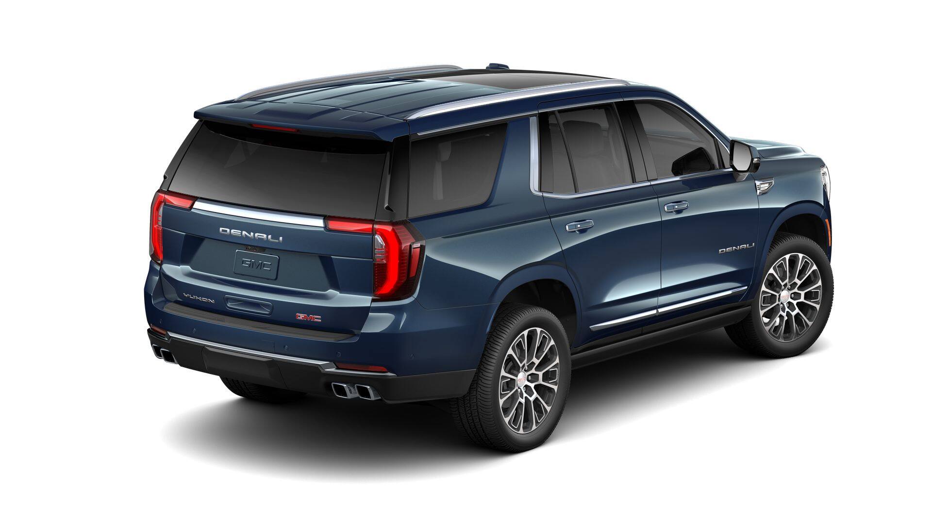 2026 GMC Yukon — rear three-quarter view