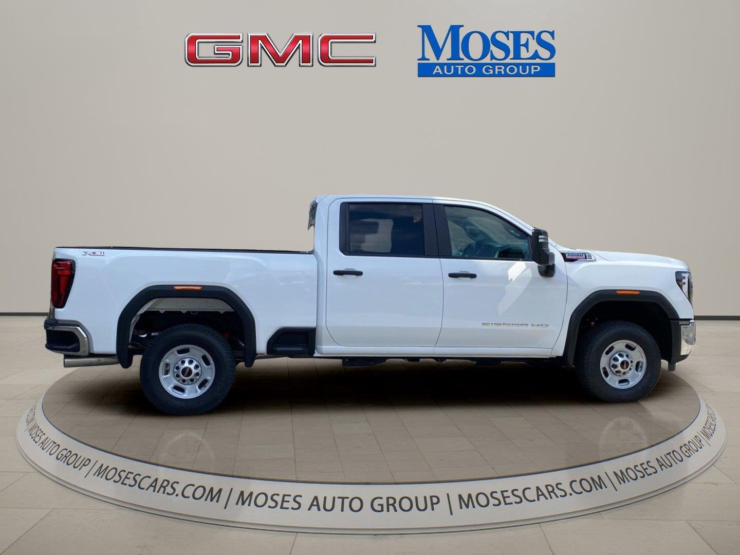 2026 GMC Sierra 2500 HD — rear three-quarter view