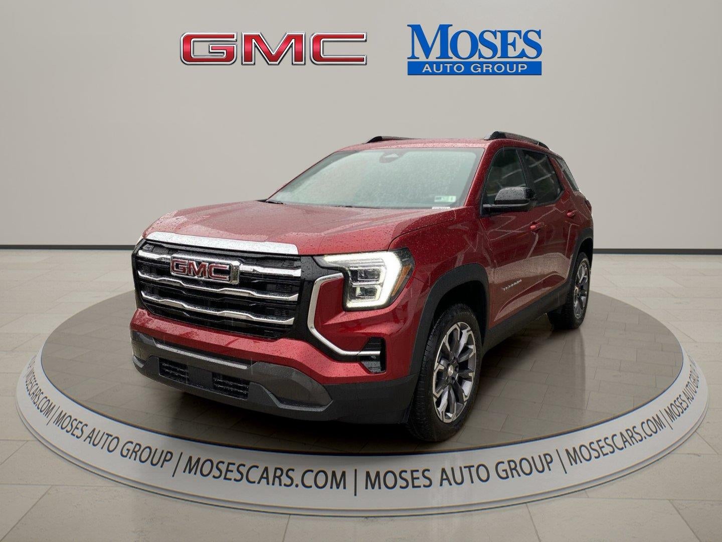 2026 GMC Terrain Elevation in Volcanic Red Tintcoat — front three-quarter view