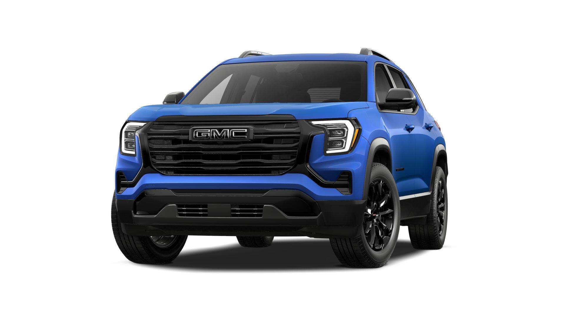 2027 GMC Terrain AWD Elevation in Rapids Metallic — front three-quarter view