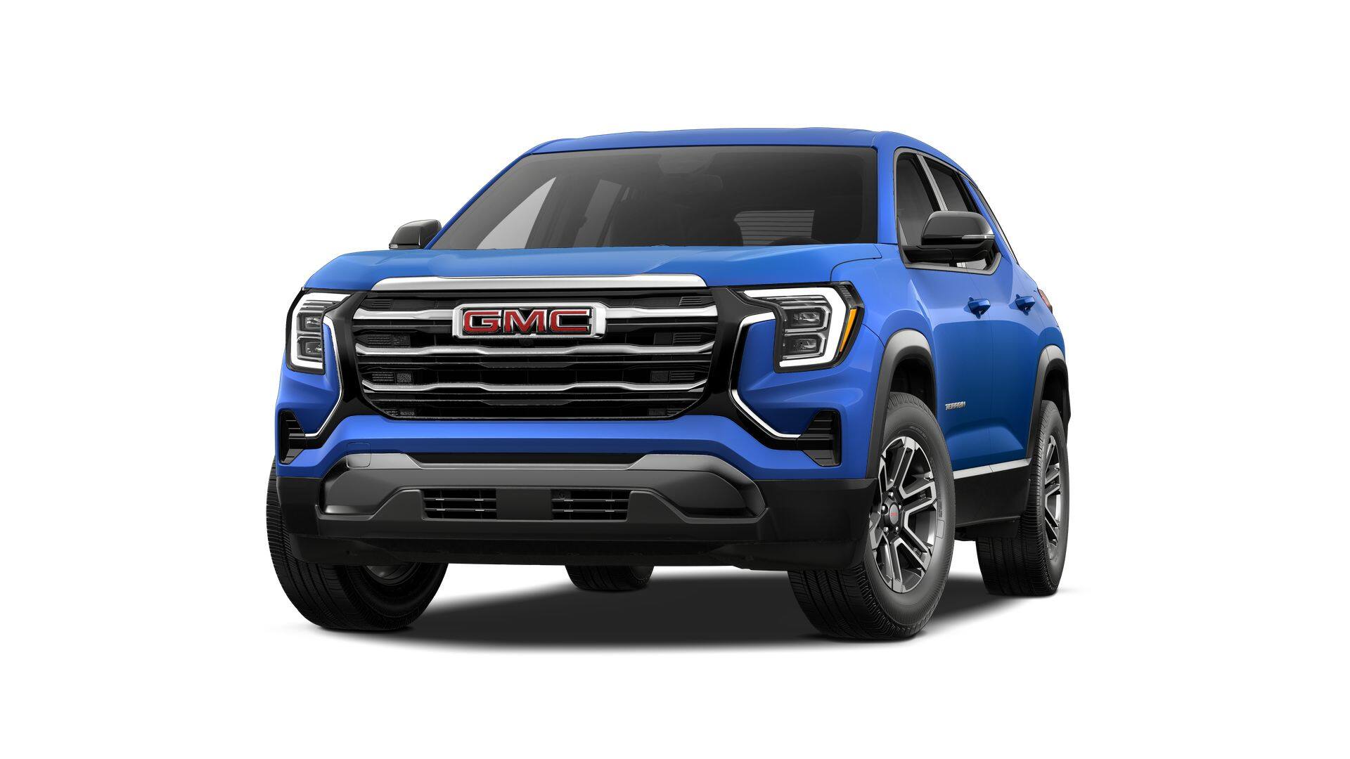 2027 GMC Terrain AWD Elevation in Rapids Metallic — front three-quarter view