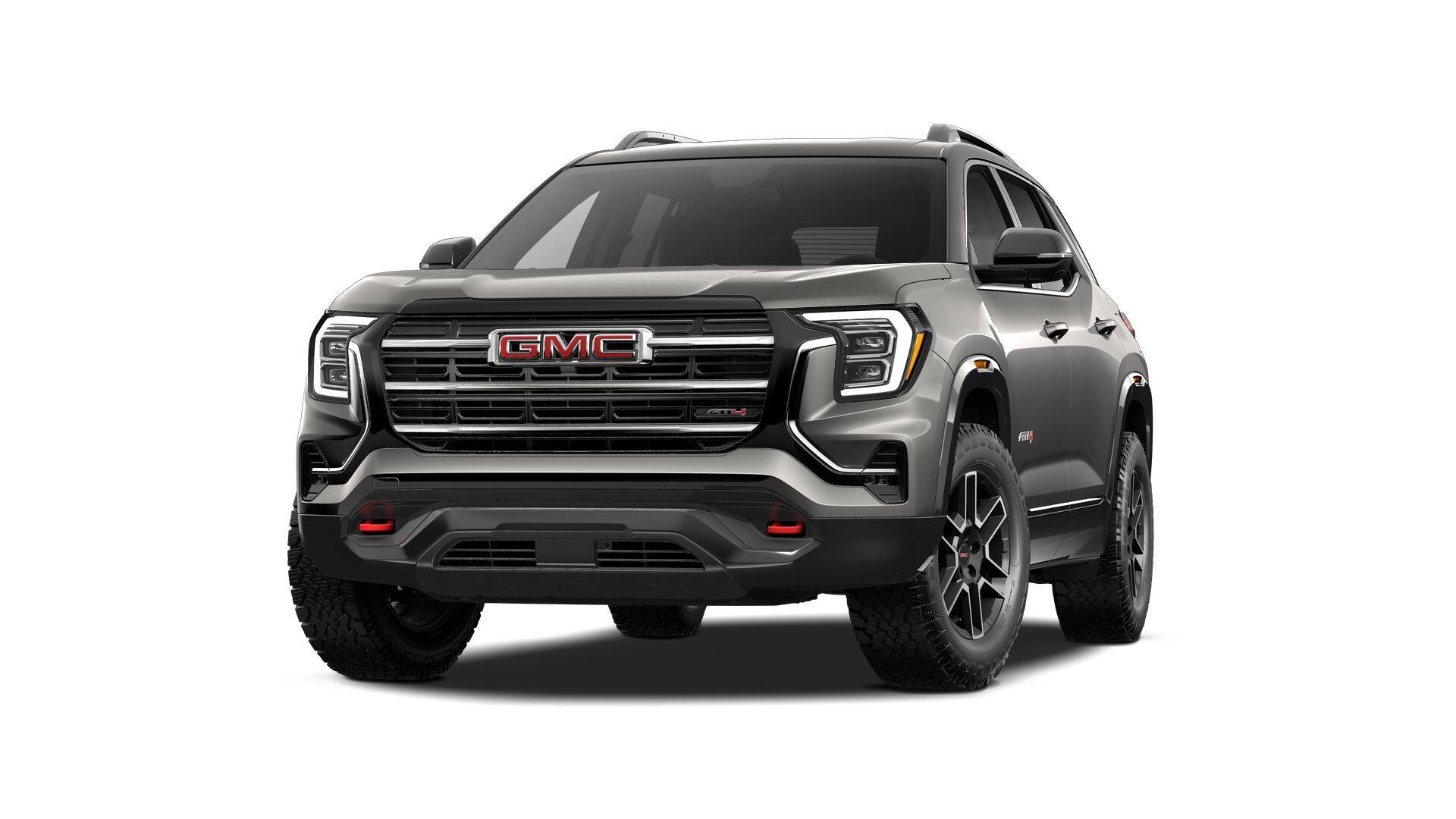 2027 GMC Terrain AWD AT4 in Sterling Metallic — front three-quarter view