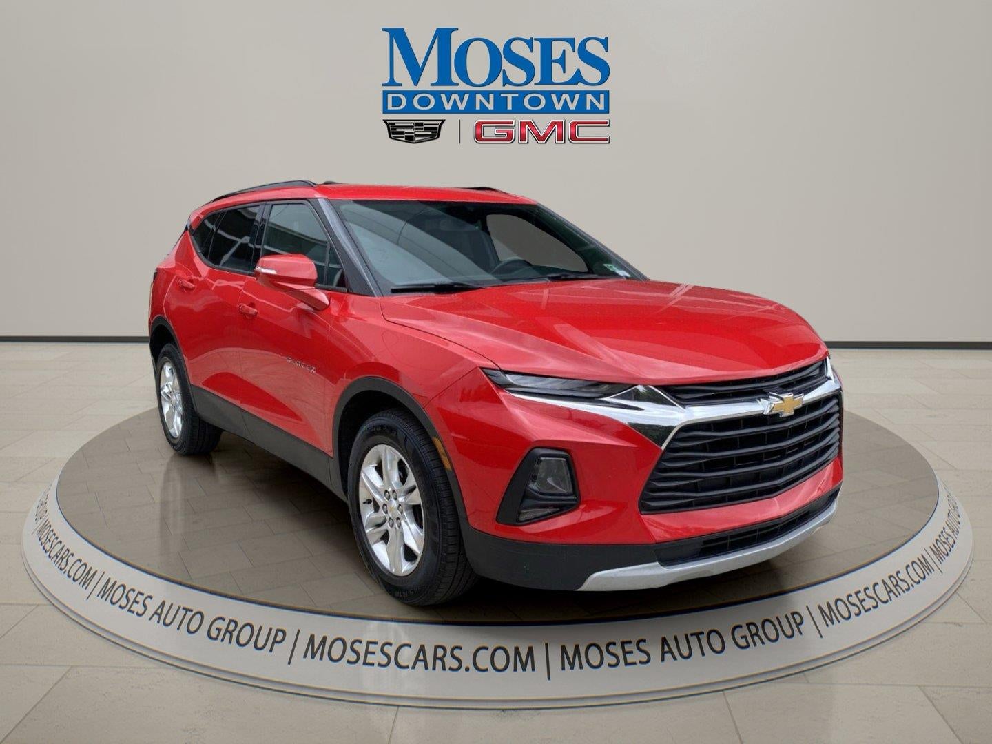 2020 Chevrolet Blazer — rear three-quarter view