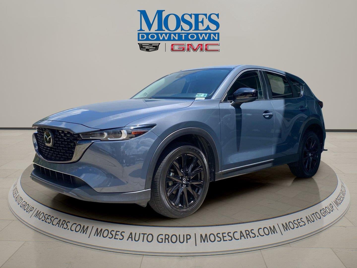 2022 Mazda Mazda CX-5 2.5 S Carbon Edition in Gray — front three-quarter view